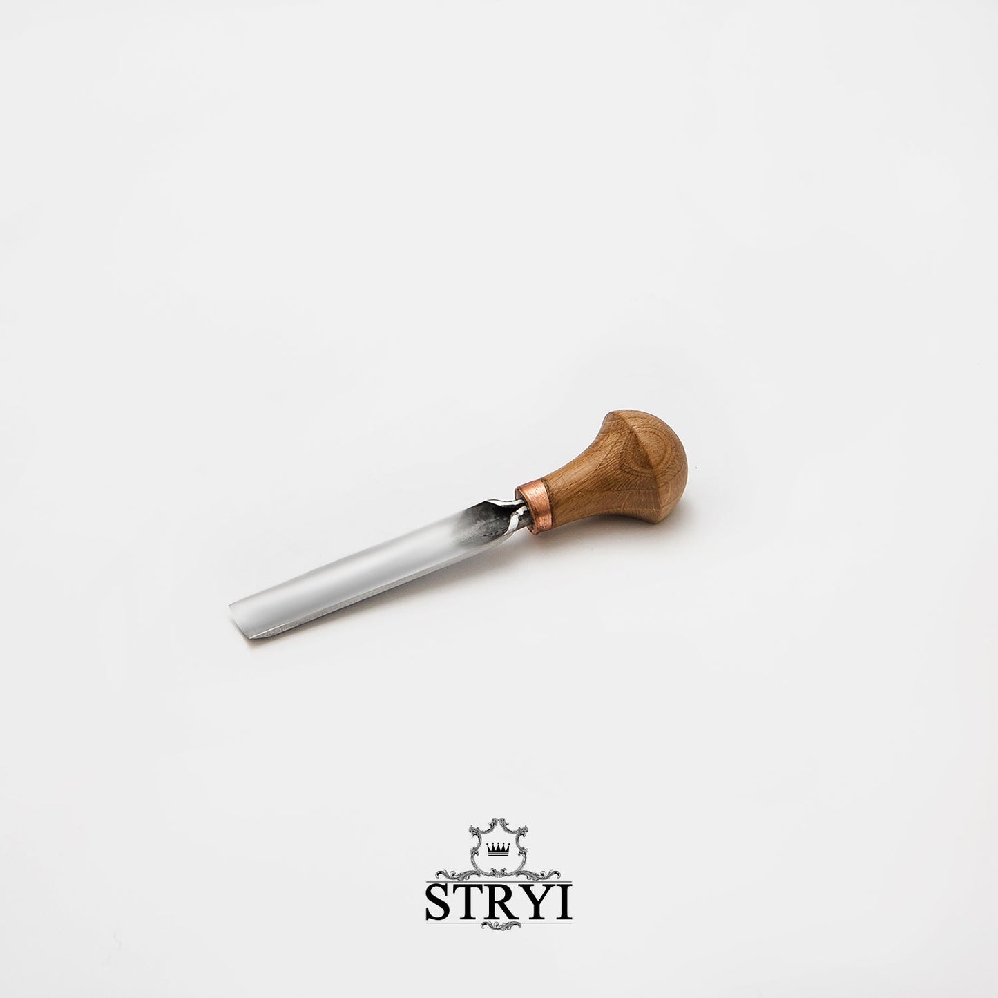 Palm carving tool STRYI Profi #7, Linocut tool, Microcarving, Engraving chisel, Burin