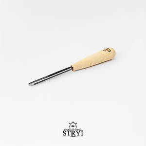 V-parting chisel unpolished , wood carving tools STRYI Standart, V-tools