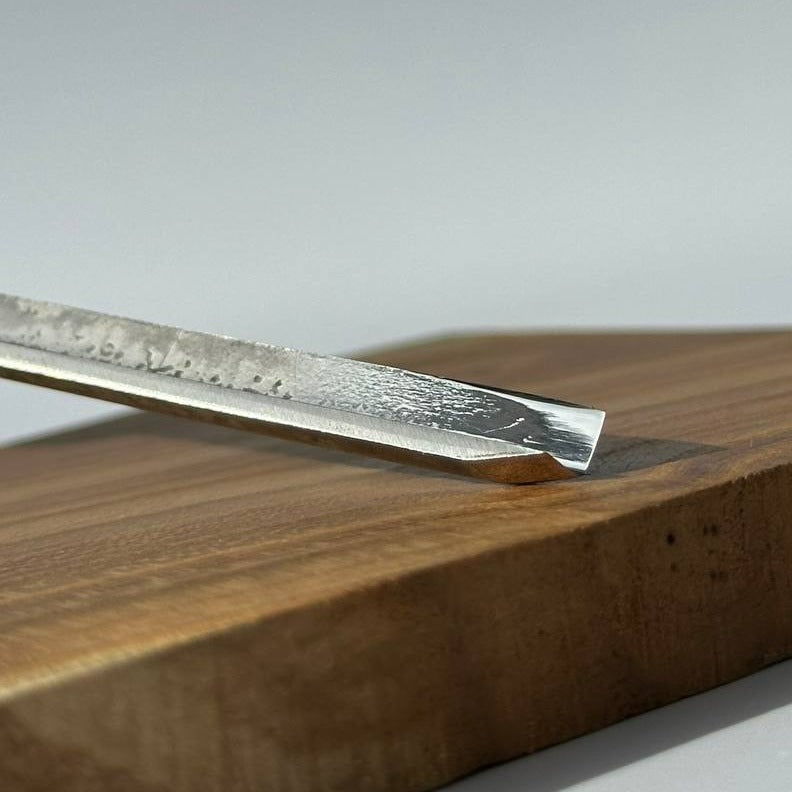 V-parting chisel unpolished , wood carving tools STRYI Standart, V-tools
