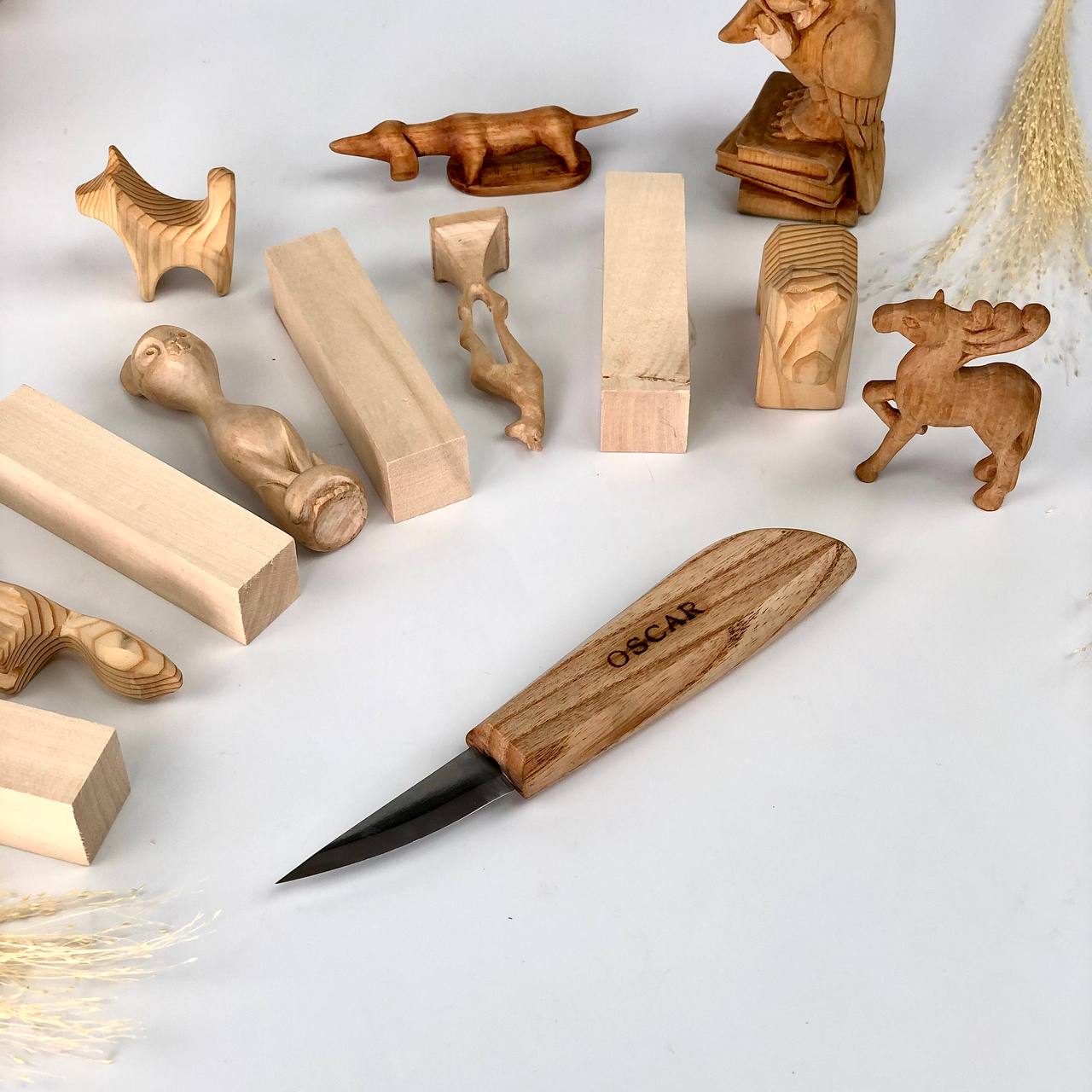 Sloyd knife, Wood carving knife OSСAR