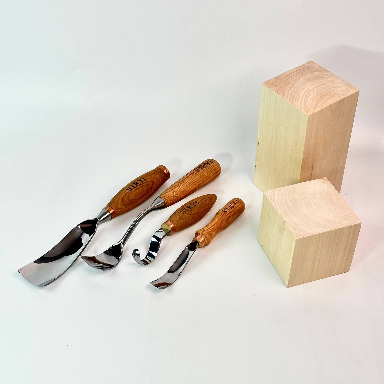 Bowl carving kit, Wood carving kit, Woodworking chisels, Gift for woodworker, Gift for graduation