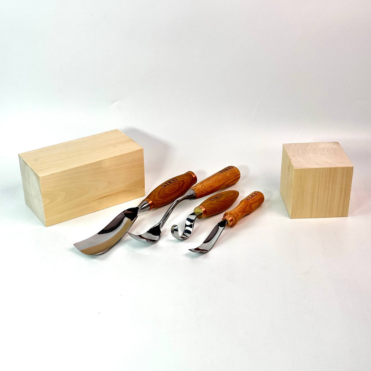 Bowl carving kit, Wood carving kit, Woodworking chisels, Gift for woodworker, Gift for graduation