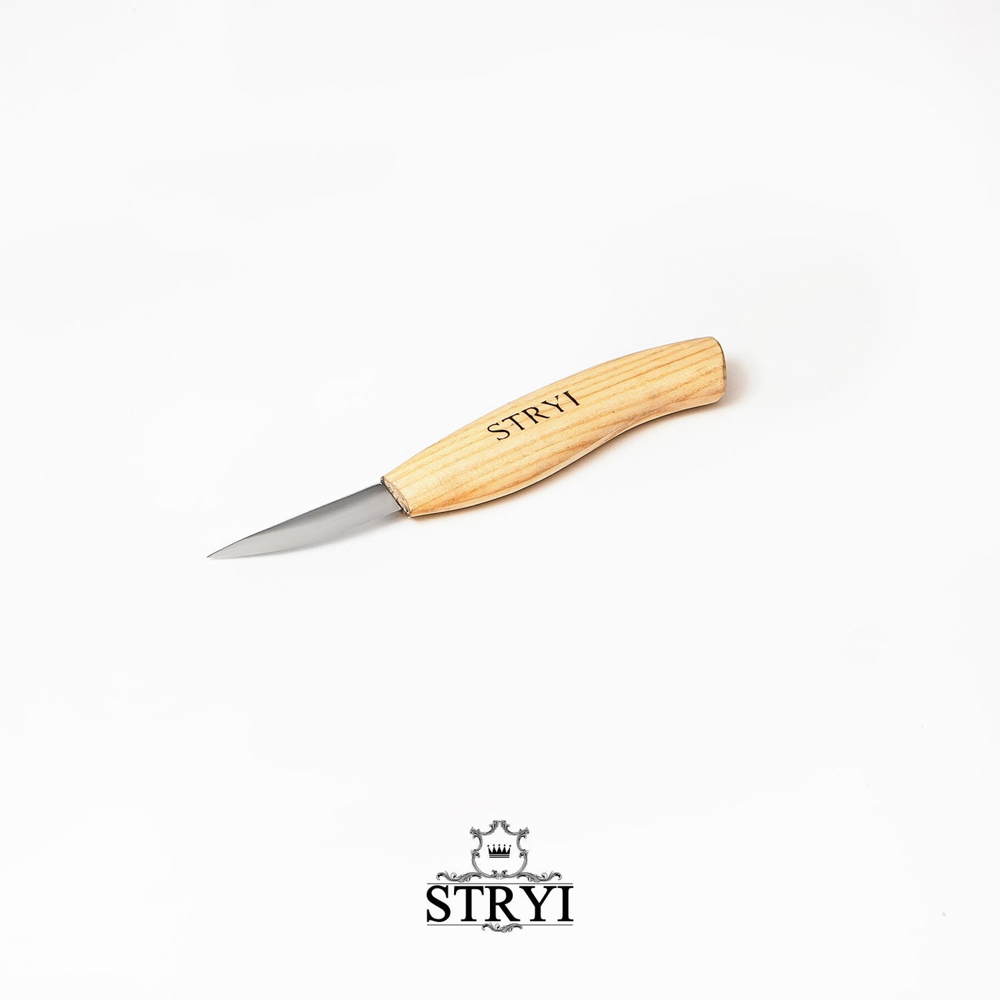 Whittling knife for wood carving 58mm STRYI Profi, Sloyd knife, Carving figurines, Carving knife