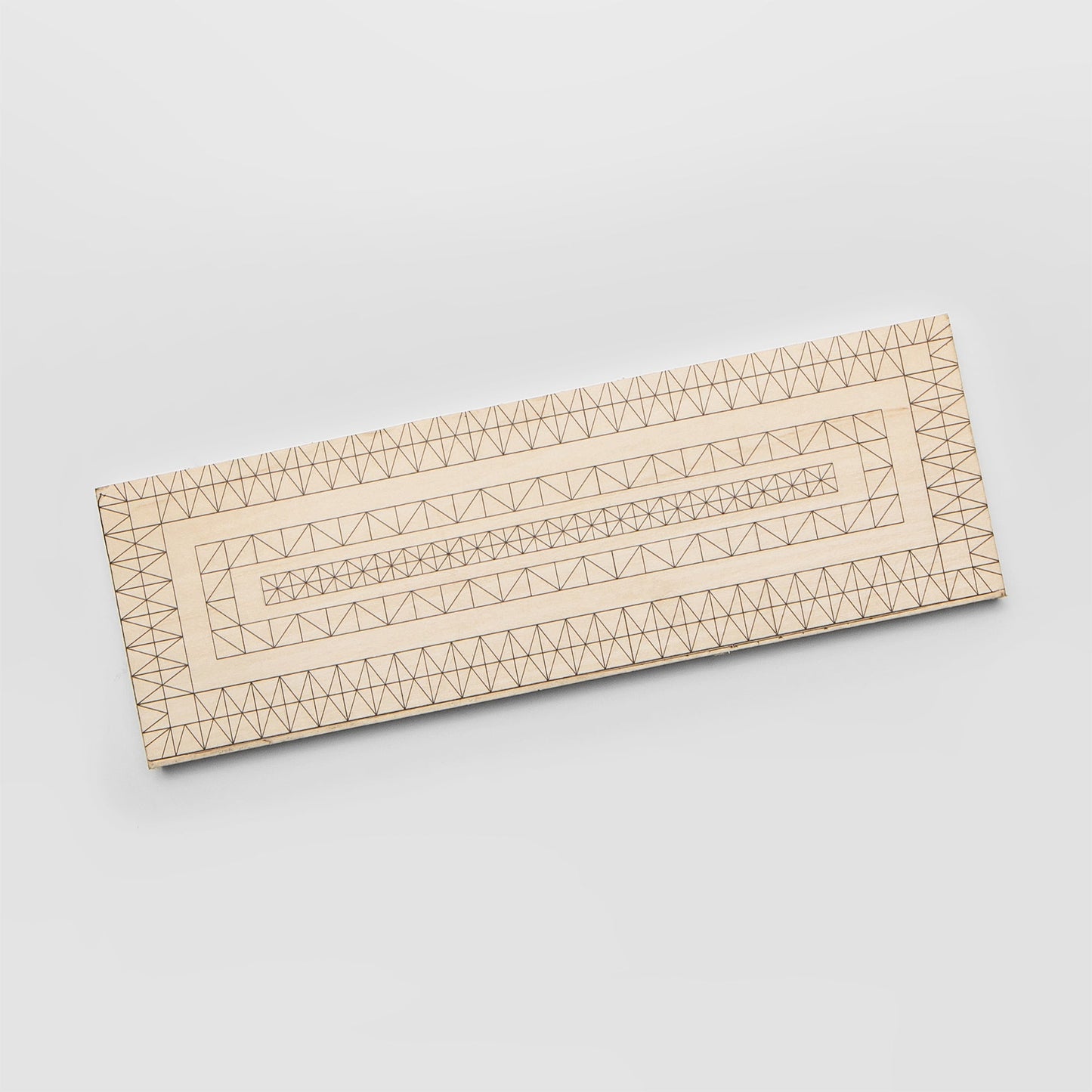 Basswood practice board 30*10cm for beginnerin chip carving, easy learning tutorials and patterns