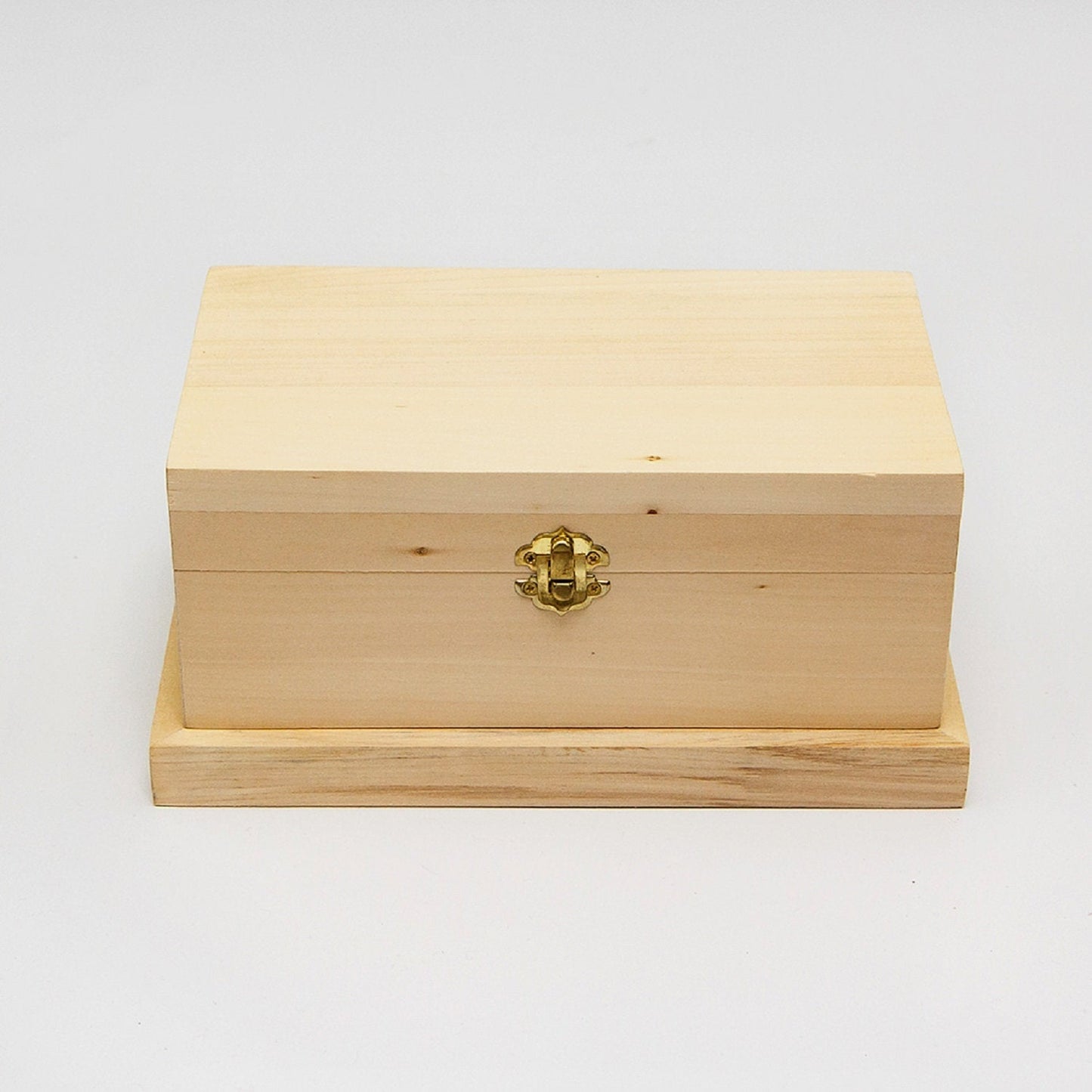 Wooden  jewelry box, woodcarving blank with fittings, wood carving box lime box carving blank carving wood blank carving wood box