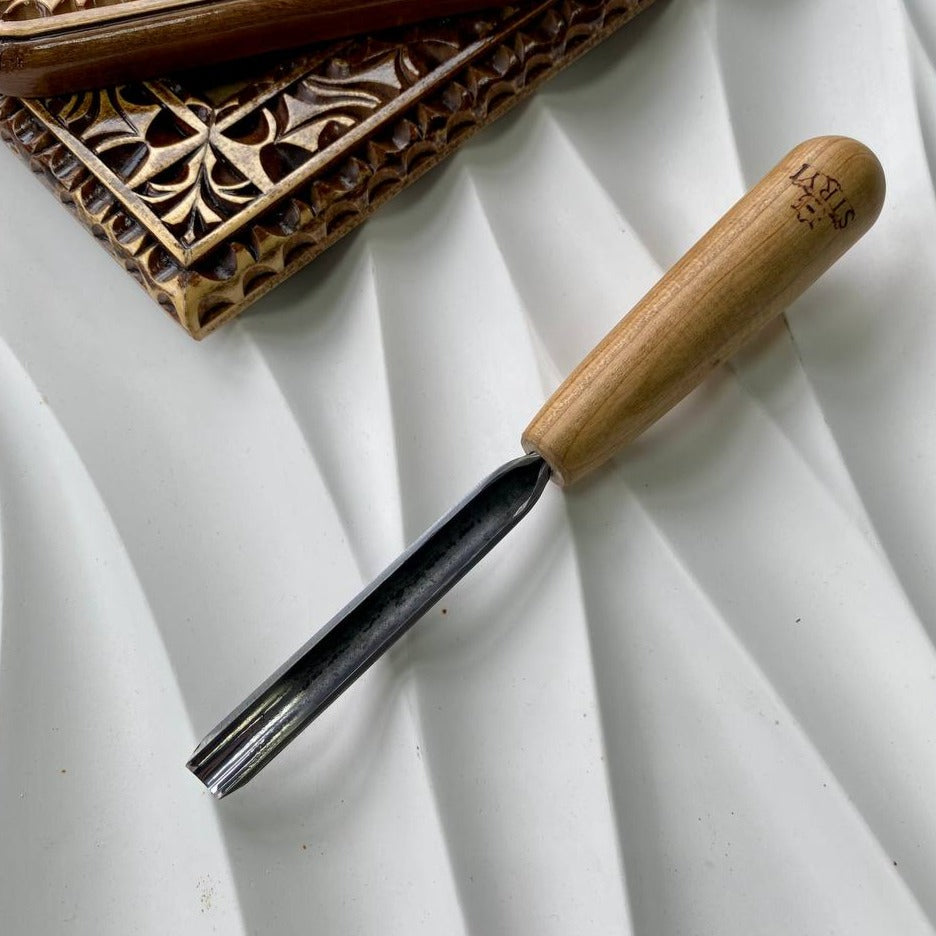 Gouge #9 profile, unpolished woodcarving chisel STRYI Standart