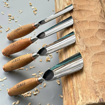 Large sculpture chisel, 8 profile Heavy-duty Gouge, Woodworking tools, Making furniture, Hand woodworking tools