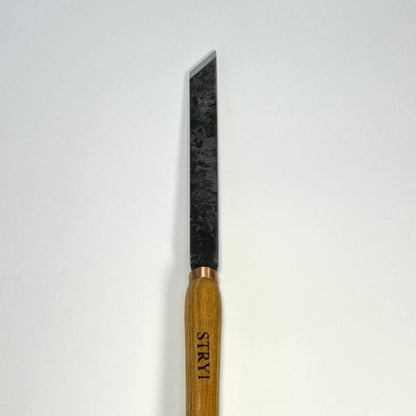 Skew chisel STRYI Standart 45 degrees 20mm, Lathe working tool, Wood turning tool STRYI