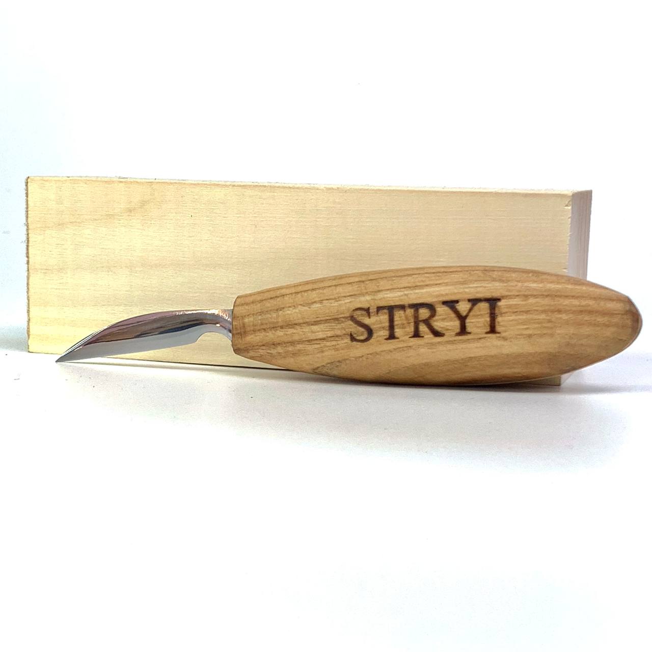 Chip and detailing carving knife 38mm STRYI Profi, Carving knives, Knife for woodcarving