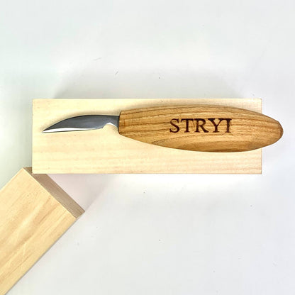 Chip and detailing carving knife 38mm STRYI Profi, Carving knives, Knife for woodcarving