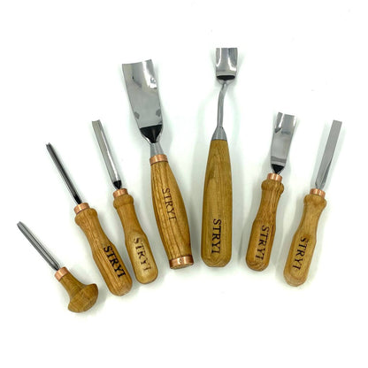 Premium Bowl Wood carving kit for Deep carving and Ornamental detailing