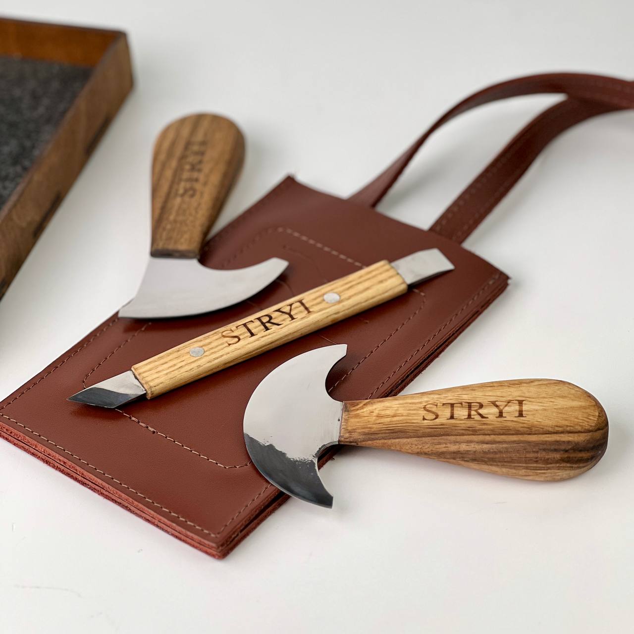 Leatherworking Knives Set for Professional Leather craft, Cutting tools