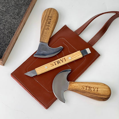 Leatherworking Knives Set for Professional Leather craft, Cutting tools