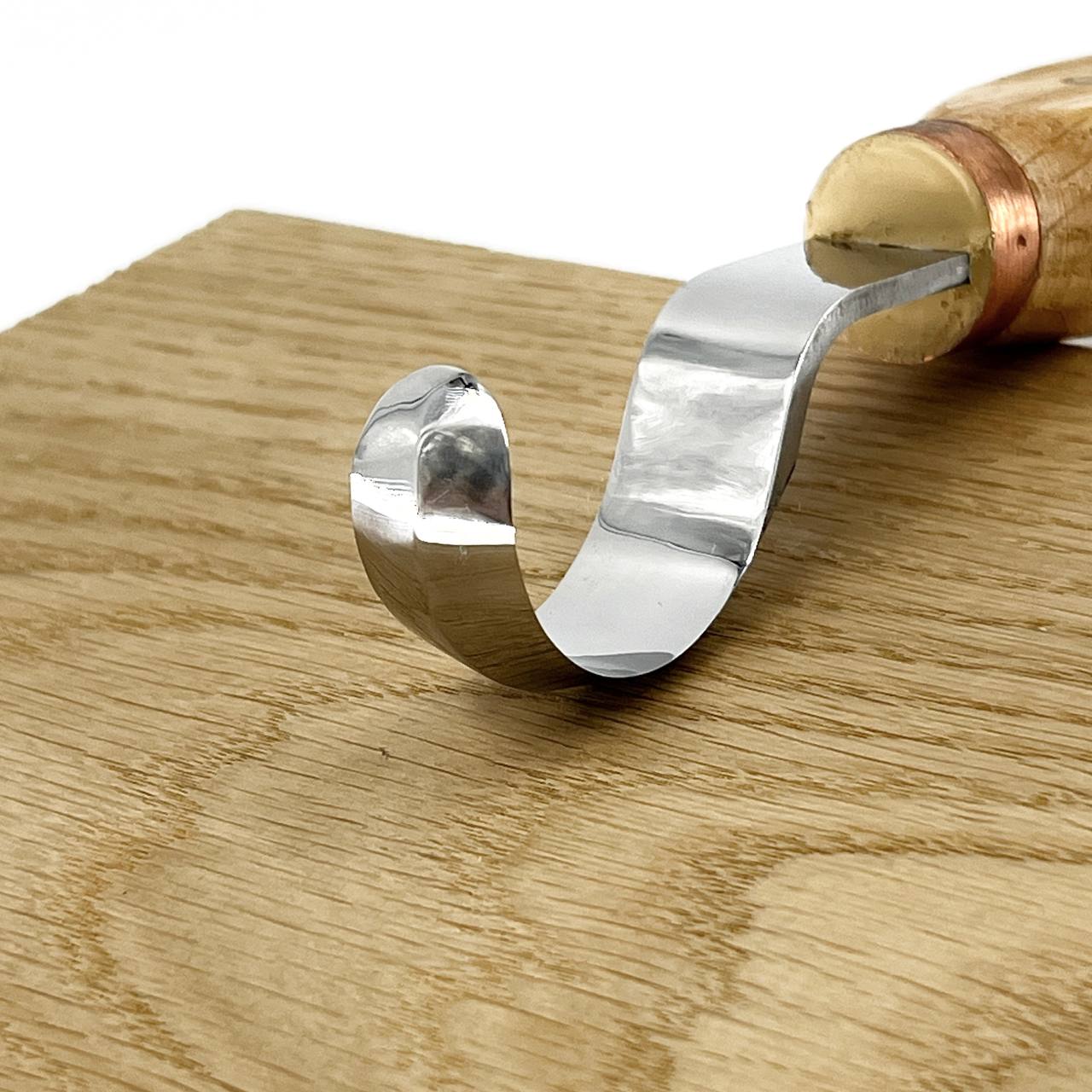 STRYI Profi 35mm Double-Sided Hook Knife for Spoon Carving